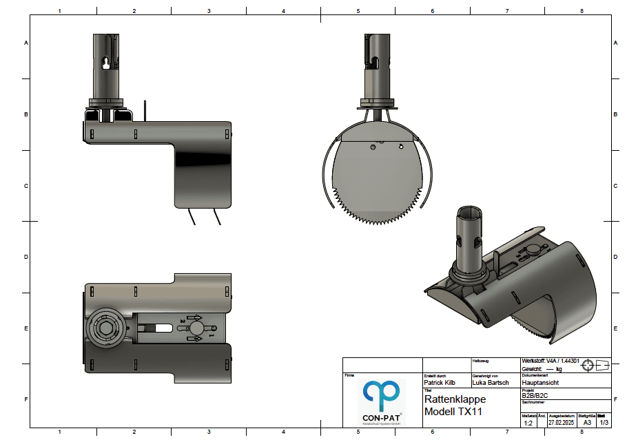 Vorschau - Rattenklappe TX11